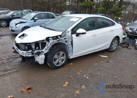 2018 Chevrolet Cruze Ls Auto из США, поврежденный, VIN 1G1BC5SM9J7240310